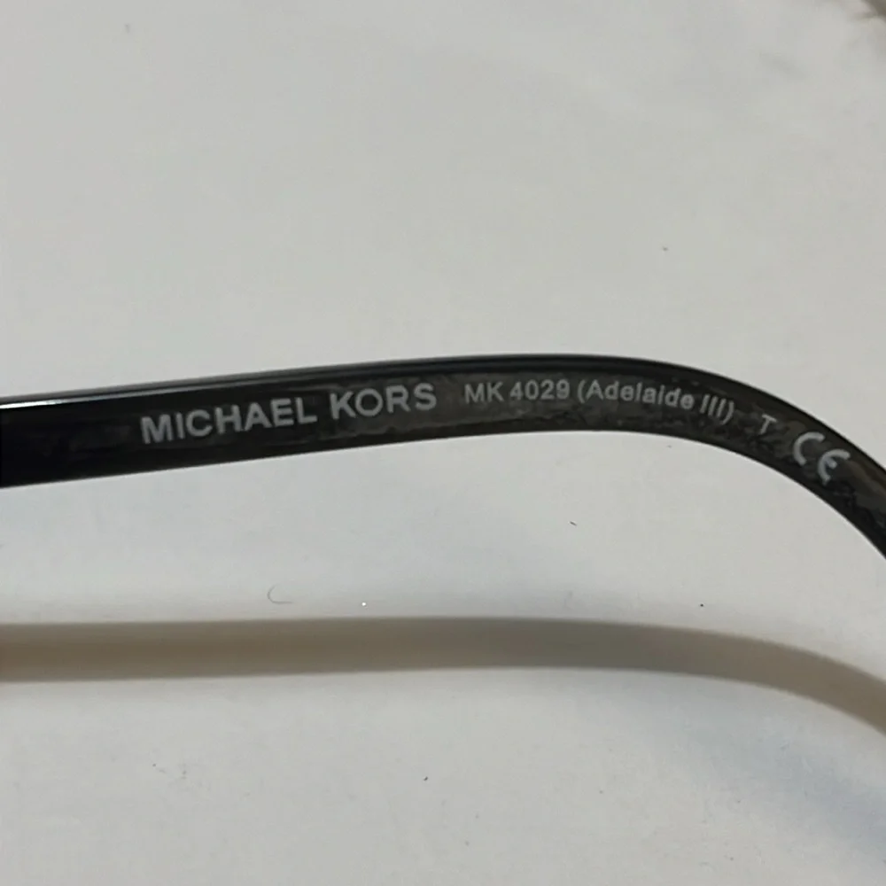 Michael Kors Adelaide III MK4029 3120 POLISHED BLACK 53-15-135 FLEX 9717 - Picture 7 of 10